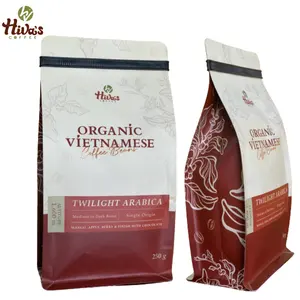 Private label Direct Factory in Viet Nam COFFEE Roasted ARABICA S16-18 OEM 0,25 Kg Rich Aroma Vanilla Mellow Dark Chocolate