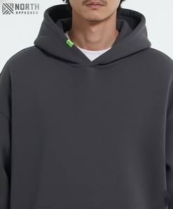 Streetwear d'hiver lourd personnalisé sweat à capuche double couche 400 Gsm Boxy coton polaire sweats à capuche pour hommes sweats à capuche réversibles Hombre - Product Image 4