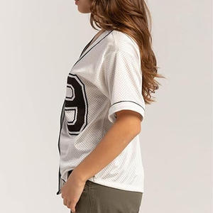 Ropa de equipo de béisbol y softbol, camisetas de poliéster 100% transpirables personalizadas de alta calidad - Product Image 2