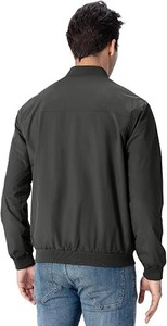 Hip Hop Bomber <b>Jacket</b> <b>Men</b> Women <b>Summer</b> Patchwork Color Block Waterproof Breathable Hooded Lightweight Canvas Zip Streetwear - Product Image 2