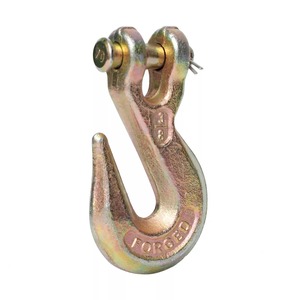 5pk 3/8 Chape Grab Hook Grade 70 Wrecker Remorque de camion à plat de chaîne de remorquage - Product Image 3