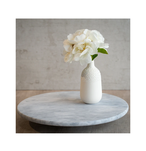 Tocadiscos giratorio de mármol Lazy Susan para armario de despensa o organizador de mesa giratorio de mármol Lazy Susan - Product Image 2