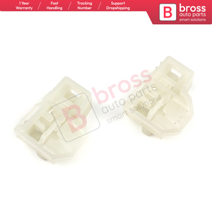 Clips de Guide de réparation de lève-vitre BWR46 avant gauche pour A4 B5 Polo 6N Passat B5 3B superbe MK1 8D0837461 pièces d'auto Bross - Product Image 2