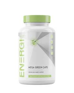 อาหารเสริมเมก้ากรีนแคป แคปซูล 180 เม็ด ผลิตในสหรัฐอเมริกา ราคาตลาดดีที่สุด มีบริการติดฉลากส่วนตัว จำหน่ายจำนวนมาก - Product Image 1