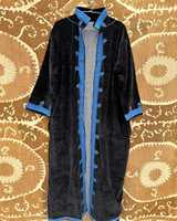 Chaqueta Larga y Chal Suzani Vintage de Terciopelo con Bordado a Mano, Producto Hecho a Mano para Mujer, Chaquetas al por Mayor