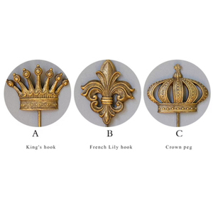 ตะขอและรางทองเหลืองดีไซน์รูปกวางสีทองสำหรับแขวนกุญแจและตะขอและรางที่ดีที่สุดสำหรับกุญแจโรงรถในสำนักงานรางแขวน - Product Image 6