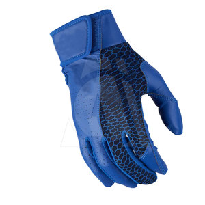 2024 Gants de frappe de baseball en cuir avec logo personnalisé direct d'usine pour gants de sport de balle de voltigeurs - Product Image 3
