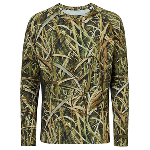 Chemises de performance respirantes personnalisées tendance à motif camouflage, faible MOQ, vêtements camouflage, impression par sublimation intégrale, couleurs personnalisées, livraison rapide - Product Image 4
