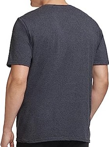 Nouveaux t-shirts pour hommes de vente chaude-manches courtes col rond doux ajusté ultra-doux 60/40 coton mélangé approvisionnement du Bangladesh - Product Image 2