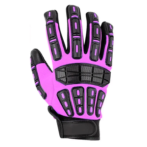 Guantes de Impacto de Cuero Sintético de la Mejor Calidad con Protección TPR para Trabajo Pesado, Construcción Industrial, Guantes de Protección para Campos Petroleros - Product Image 6