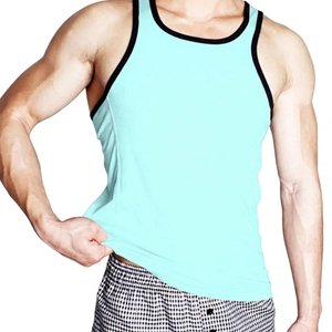 เสื้อกล้ามฟิตเนสผู้ชายไซส์ใหญ่ ผ้าริบ ทรงลำลอง สำหรับเล่นกล้าม โยคะ ระบายอากาศได้ดี เสื้อยืดแขนกุด เสื้อกล้ามโชว์กล้าม - Product Image 3