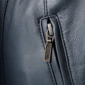 Chaquetas de Cuero Genuino Personalizadas con Cierre Completo para Mujer, de la Mejor Calidad, con Precio de Mayoreo, Las Mejores Chaquetas de Cuero para Mujer - Product Image 5