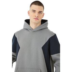 Directo de fábrica Sudaderas con capucha para hombre Tallas grandes Ajuste regular Nuevo panel Cómodo 100% Algodón Otoño Ecológico al por mayor - Product Image 2