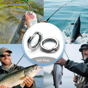 Anneaux de pêche en acier inoxydable, parfaits pour les leurres et les hameçons, résistants à la rouille, solides et fiables pour les pêcheurs - Product Image 6