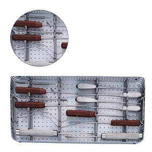 Juego de instrumentos de columna reutilizables de acero inoxidable M.A SIDDIQUE INTERNATIONAL Manual Clase I 1 año de garantía Instrumento de cirugía - Product Image 6