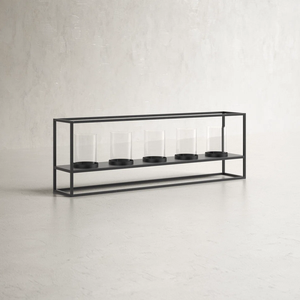 Portavelas duradero con decoración de Metal elegante, impresión en aerosol para sala de estar, dormitorio, comedor, curación de eventos - Product Image 4