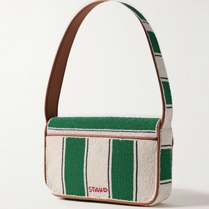 Color azul cielo estilo de moda indio hecho a mano con cuentas diseñador bolso de mano estilo bohemio noche compras Par bolsos de hombro - Product Image 2