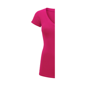 Nueva Camiseta Personalizada para Mujer, Cuello Redondo, Manga Corta, Transpirable, Ecológica, de Algodón Orgánico, con Estampado en Relieve, para Todas las Temporadas - Product Image 6