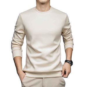 Sudadera Casual Ajustada para Hombre, 100% Algodón, Felpa, Varios Colores, Corte Holgado, Transpirable, Diseño Liso - Product Image 3