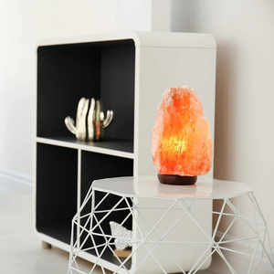 โคมไฟเกลือคริสตัลธรรมชาติหิมาลัยทำมือตกแต่งแบบพรีเมี่ยมโคมไฟกลางคืนงานฝีมือระดับพรีเมี่ยมสำหรับตกแต่งบ้าน - Product Image 5