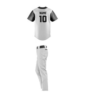 Conjunto de pantalón y Jersey de béisbol de alta calidad al por mayor, ropa de equipo de béisbol de nuevo diseño con uniforme de softbol transpirable - Product Image 2