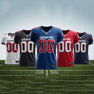 Maillot de football américain de qualité supérieure, vêtements de sport, uniformes personnalisés avec nom et numéro de l'équipe, maillots de ligue de football, vêtements de sport - Product Image 6