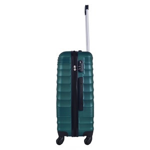 Set of 4 <b>hard</b>-<b>shell</b> <b>suitcases</b> in green - Product Image 6
