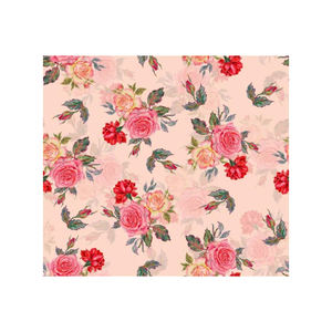 Tissu d'impression numérique extensible sans quantité minimale de commande Design personnalisé Impression numérique Motif personnalisé Tissu d'impression numérique en velours de coton doux pour vêtement - Product Image 4