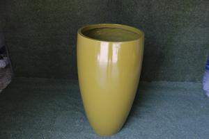 Jardinière ronde élégante en fibre de verre FRP avec finition brillante pour la maison et le jardin. - Product Image 4