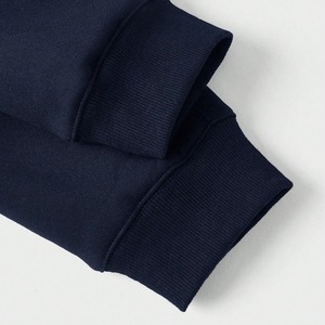 Sweat-shirt à fermeture éclair sur le devant pour homme, pull décontracté, chaud, respirant, écologique, séchage rapide, mélange de coton et de polyester, complet - Product Image 4