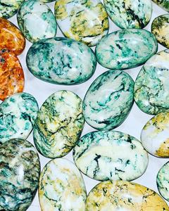 Venta al por mayor Lote Cristal Palmstone Venta al por mayor Curación Piedras preciosas Cristal Palmstone Cristal semiprecioso Preocupación Piedra Meditación Chakr - Product Image 2