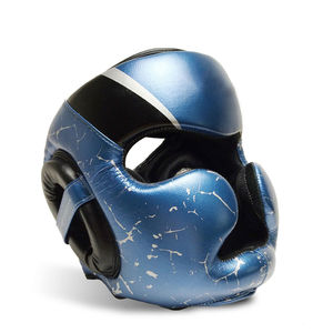 Latest Design Open-Face <b>Head</b> Guard Boxing Karate Protection Helmet Professional Competition <b>Head</b> Guard MMA Fighting - Product Image 2