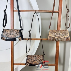 กระเป๋าถือสะพายข้างหนังวัว2025เป็นเครื่องมือ, กระเป๋ามินิสุดหรูสำหรับสุภาพสตรีหนังแท้หรูหรา - Product Image 1