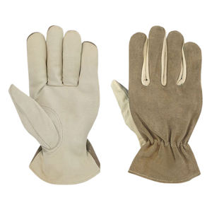 Gants de soudeur en cuir, résistants à la chaleur, gants de sécurité pour travaux industriels, gants de soudeur en cuir robustes pour conducteur - Product Image 3