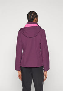 Chaqueta Softshell Brenham para mujer, superventas, violeta, precio de fábrica, mangas completas y cortavientos, chaquetas para correr al aire libre para mujer - Product Image 6