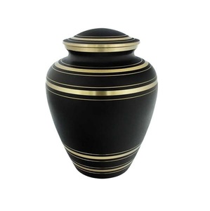 Wholesale OEM Custom Premium Metal Cremation Urn for Adults Religious Memorial Funeral Urn Custom Burial for Human Ashes Urn. - Product Image 3