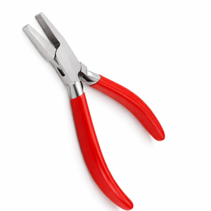 คีมปากแบนสแตนเลสสำหรับทำเครื่องประดับ เครื่องมือดัดลวดแบบเรียบ - Product Image 1