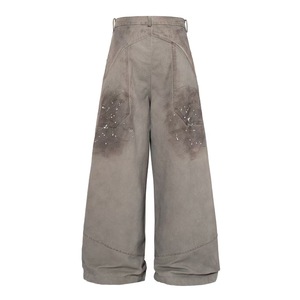 <span class=keywords><strong>Jean</strong></span> en denim <span class=keywords><strong>d</strong></span>élavé vintage coupe <span class=keywords><strong>d</strong></span>écontractée à jambes croisées, style streetwear hip-hop, <span class=keywords><strong>jean</strong></span> épais – Fournisseur populaire - Product Image 2