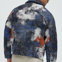 Dernier design 2025 – Vestes en tapisserie grande taille pour hommes, style urbain – Vestes d'hiver en polaire réversibles, imperméables et respirantes, personnalisables