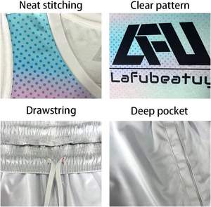 Uniformes de basket-ball à la mode très vendus vêtements d'équipe sublimés pour enfants conception OEM ensemble de tenues de sport de style professionnel à séchage rapide - Product Image 6