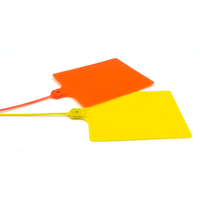 Scellé de sécurité en plastique certifié ISO 17712, à usage unique, grande taille, longueur 252 mm, inviolable, avec code QR pour bagages