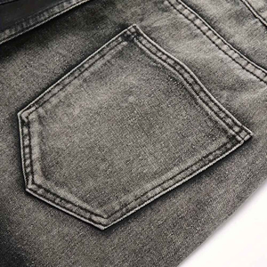 Pantalones Cortos Vaqueros para Hombre, Estilo Casual, Diseño Personalizado 2026, Color Sólido, Bloques de Color, Rotos, Venta al Por Mayor - Product Image 3