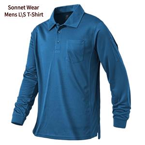 Camisa Polo Táctica de Algodón para Hombre, Informal, Antiarrugas, Absorbente de Humedad, con Logotipo Personalizado - Product Image 2