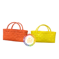 Tas Plastik Anyaman PP Modern Buatan Tangan Terkenal, Tahan Air, untuk Perjalanan dan Acara Tahun Baru - Caryln 0084935825297