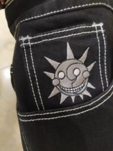 Jeans en denim délavé tendance pour homme, coupe droite, streetwear, poids lourd, 100% coton, personnalisé 2025 - Product Image 4