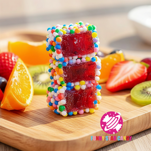 Halal Rainbow <strong>Sugar</strong> Balls Gummies Sweet Custom Fruit Flavored Crunchy Beads Chewy <strong>Soft</strong> <strong>Candy</strong> for Kids Wholesale - Product Image 3
