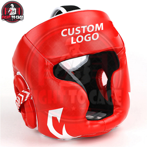 Protège-tête de boxe pour hommes et femmes, en cuir PU, rembourrage absorbant les chocs, léger, parfait pour l'entraînement, confortable, grande bouche, MMA - Product Image 5