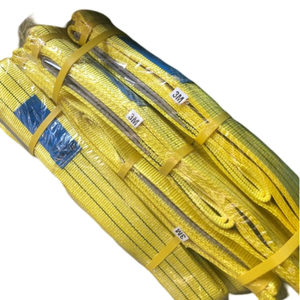 Vietnam Sanbo Sling Webbing Belt Flat Polyester Cargo Strap para montaje de elevación seguro Alto factor de seguridad - Product Image 1