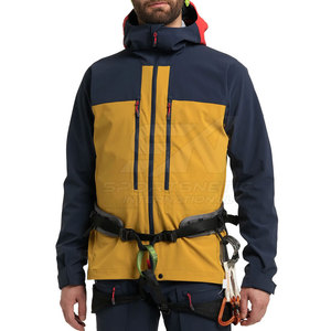 Vêtements d'hiver pour hommes, vestes softshell, couleur unie, veste softshell décontractée, fermeture éclair, vestes softshell pour hommes - Product Image 3
