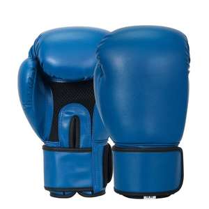 Guantes de Boxeo Profesionales Ligeros de Cuero PU con Cordones, Antideslizantes, Correa de Muñeca Ajustable, Resistentes al Desgaste, Transpirables, Unisex - Product Image 1
